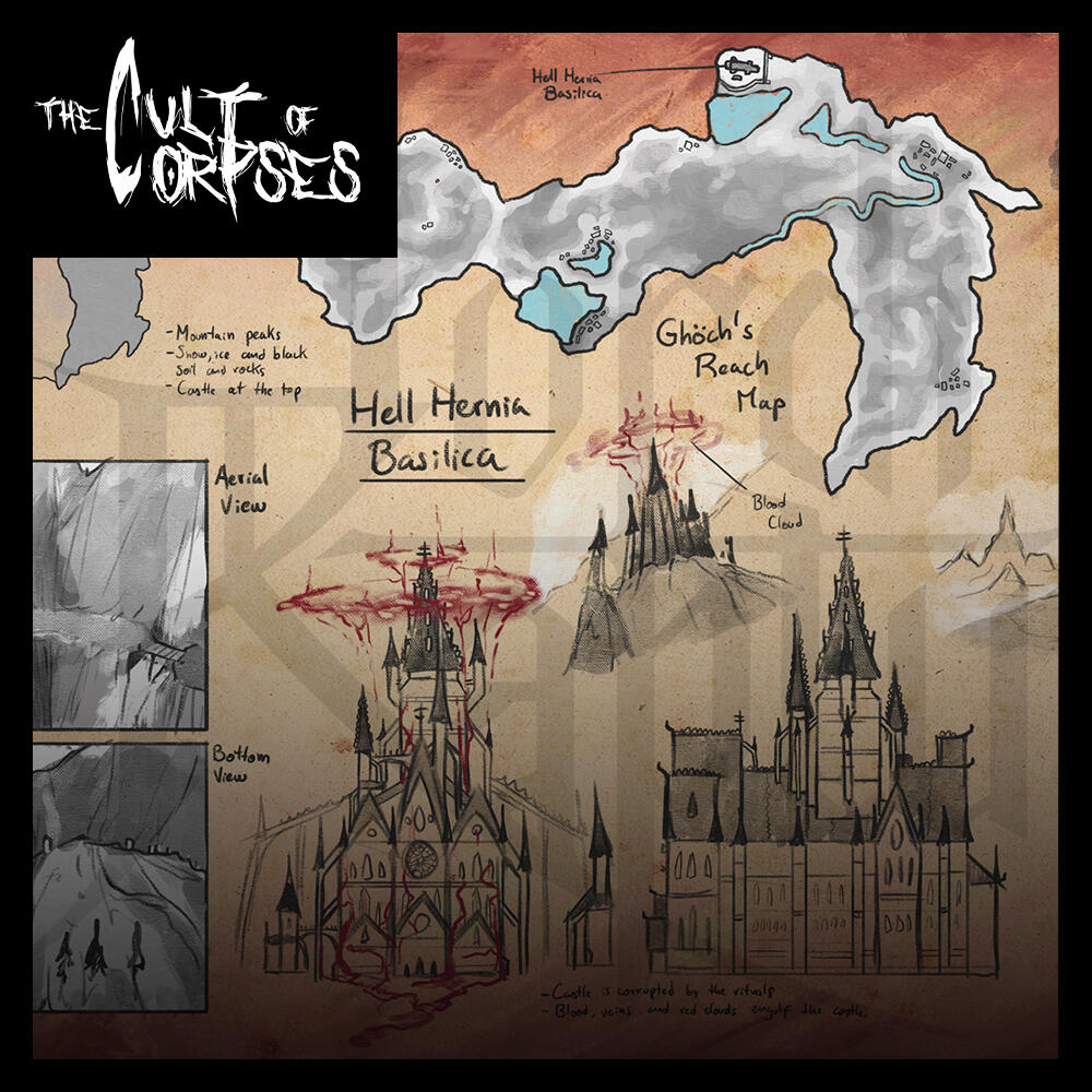 The Cult of Corpses - Environment Design