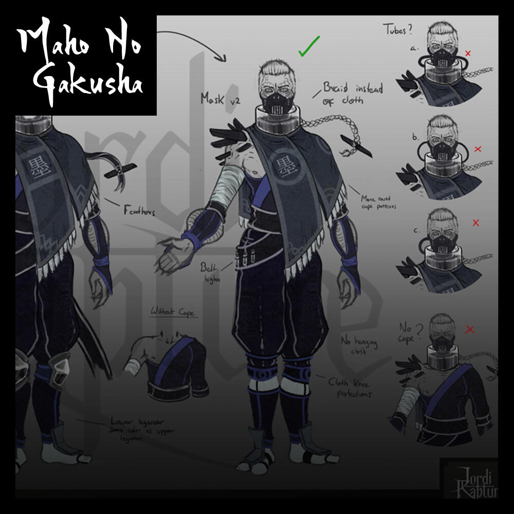 Namiyo - Character Design