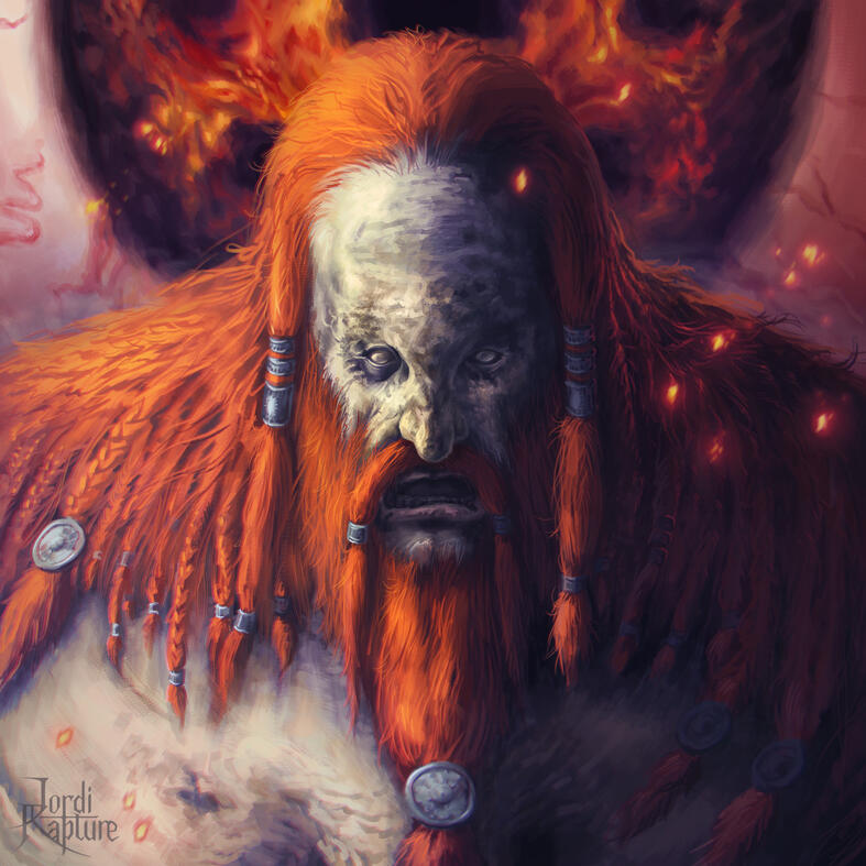 Fire Giant Portrait