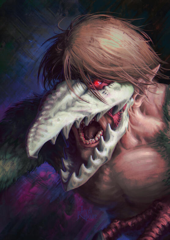 Falco&#39;s Jaw Titan Portrait