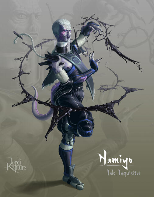 Namiyo, Ink Inquisitor - Maho no Gakusha