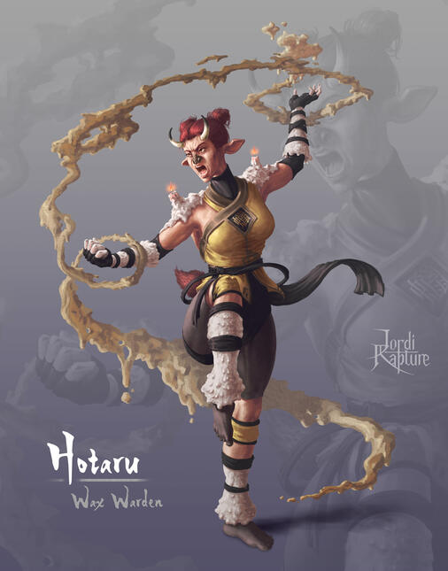 Hotaru, Wax Warden - Maho no Gakusha