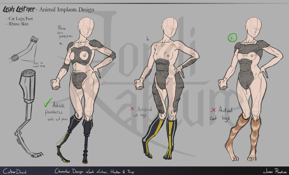 Animal Prosthetics Explorations