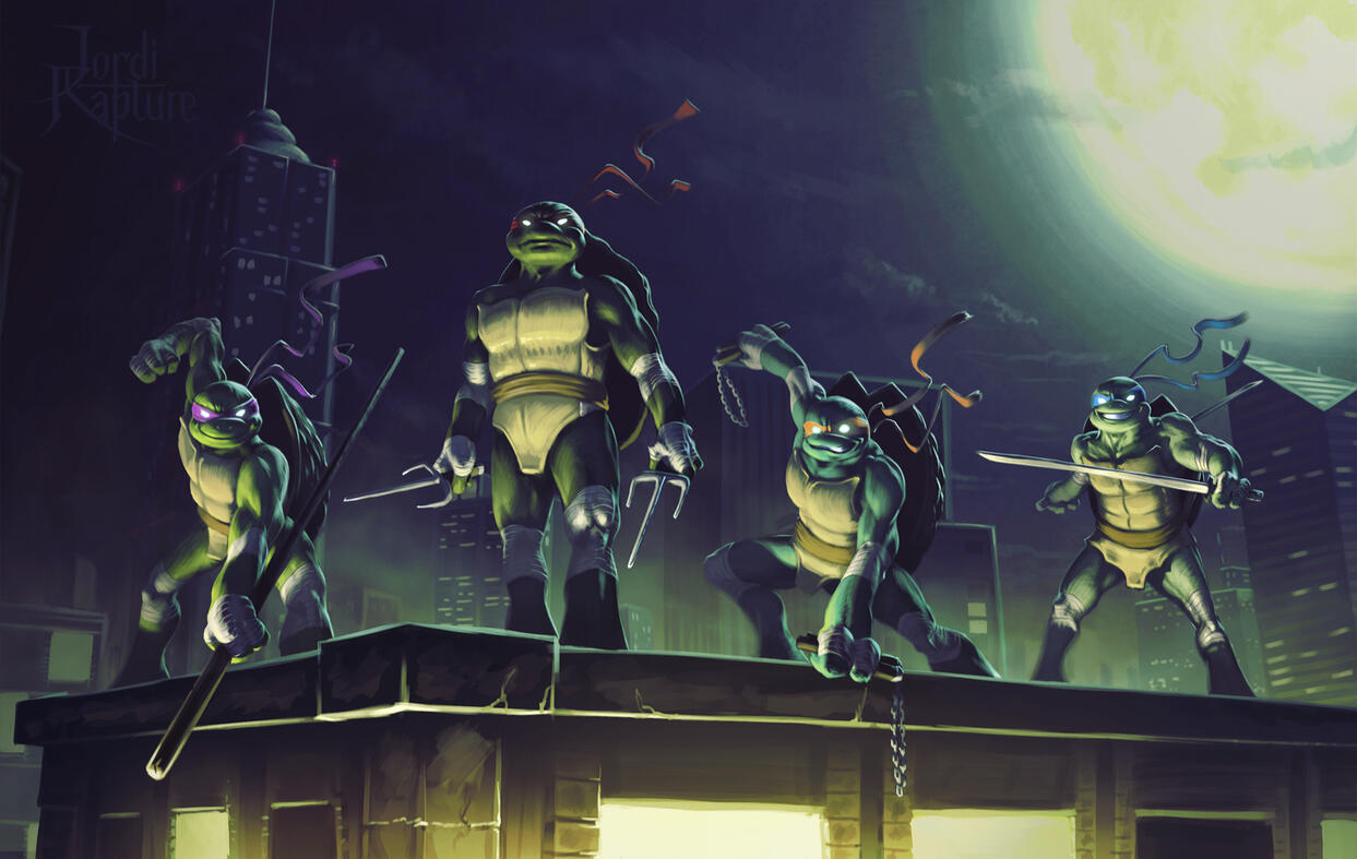 Teenage Mutant Ninja Turtles (Commission)