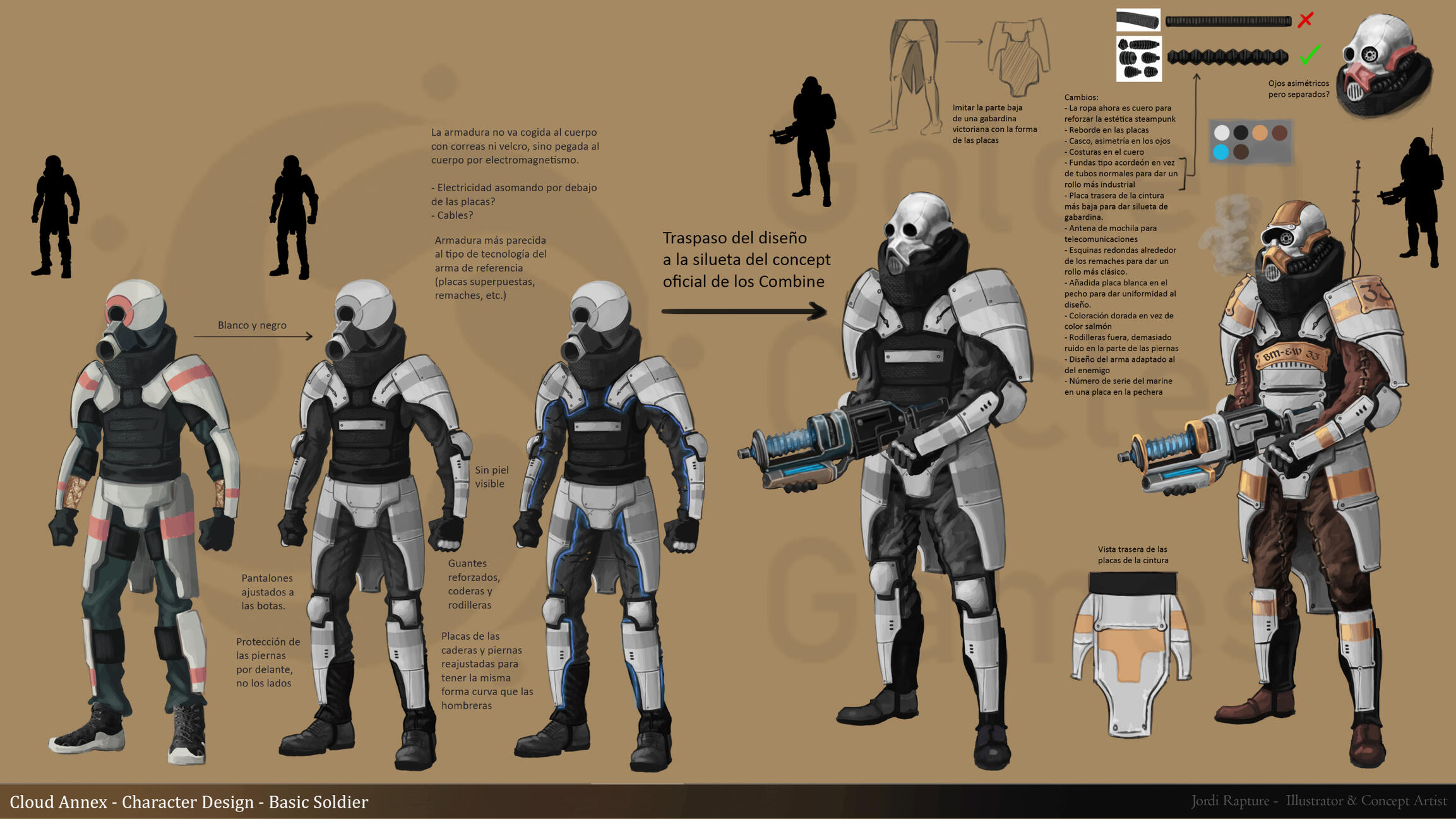 Refining and polishing of the chosen design.