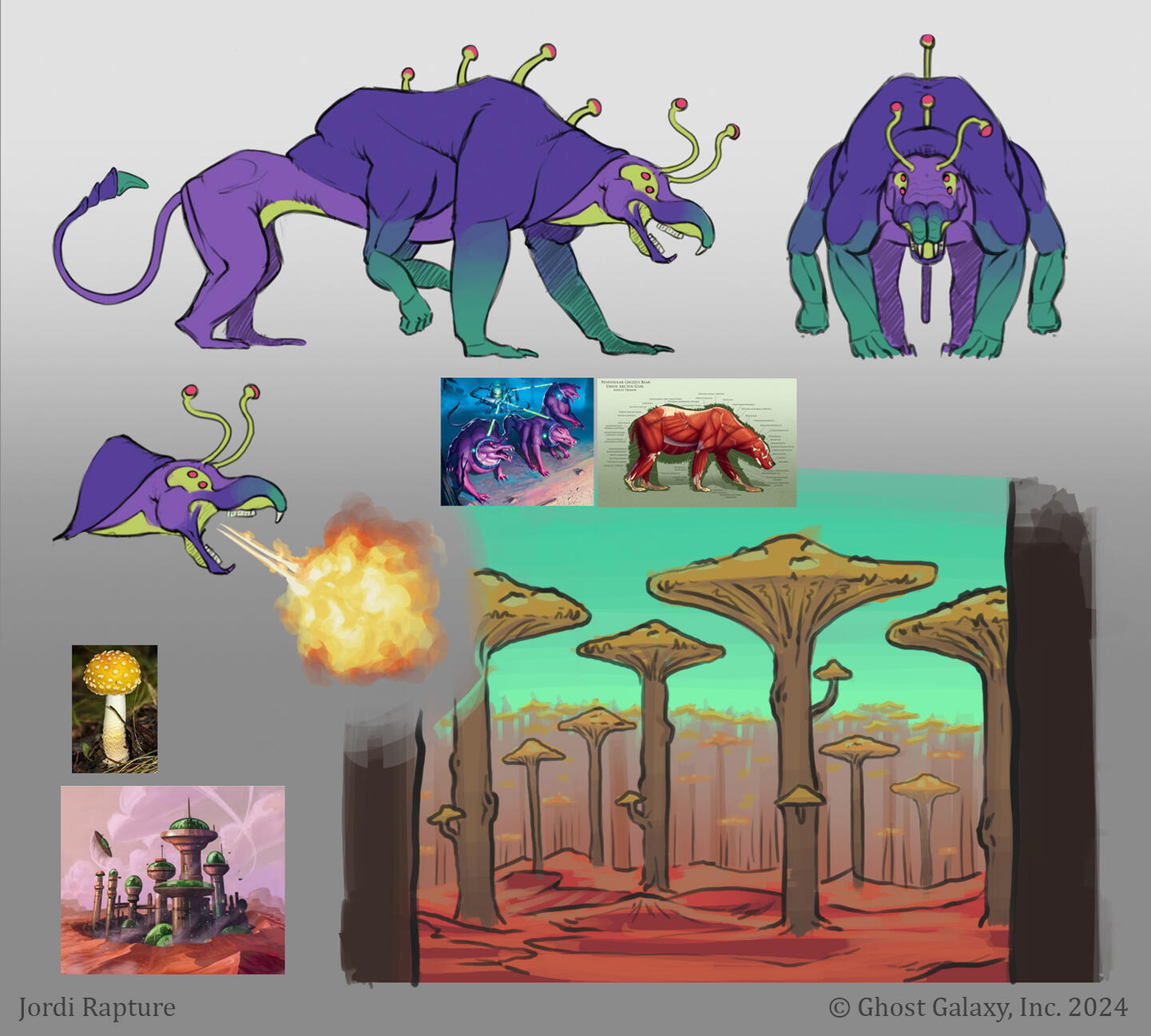 Creature and Environment Design