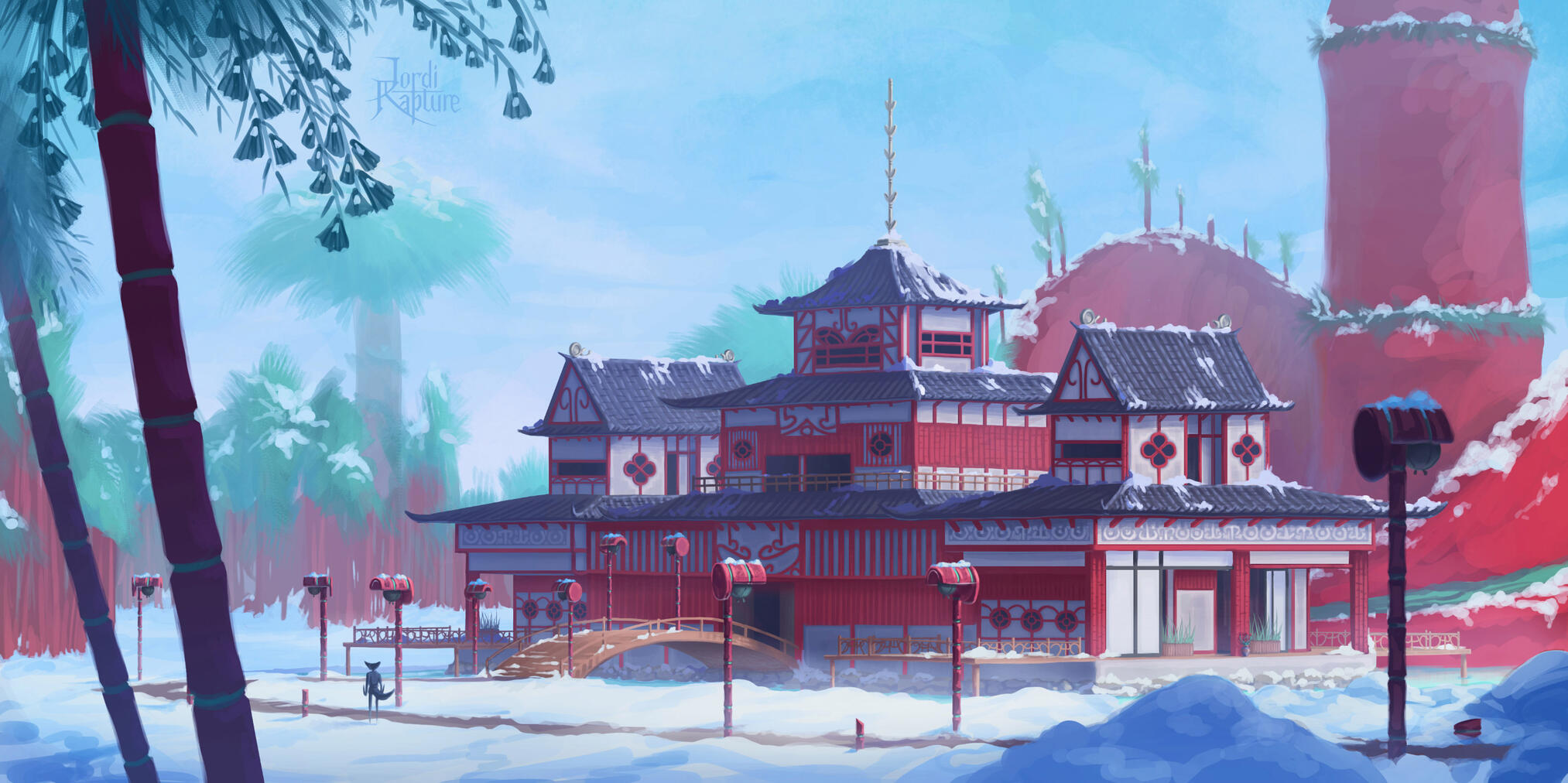 Furui Bamboo Temple