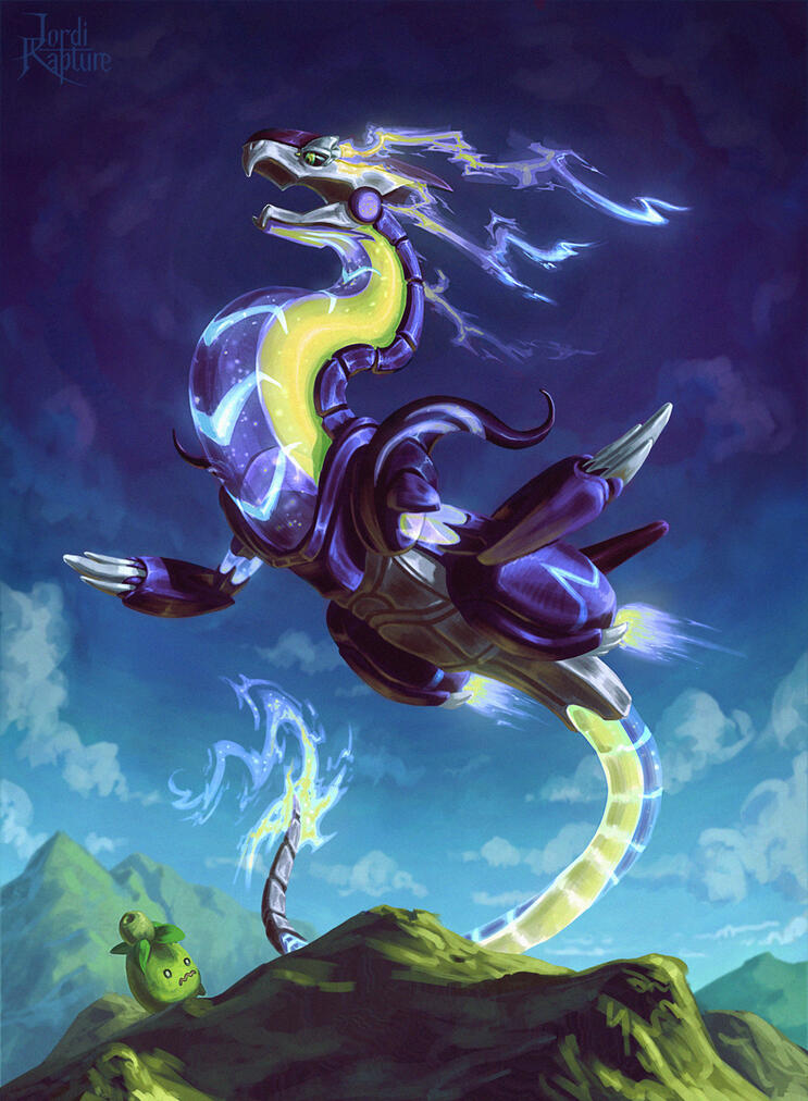 Miraidon, the Violet Serpent